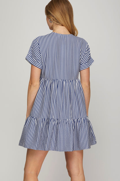 Pamela Stripe Dress