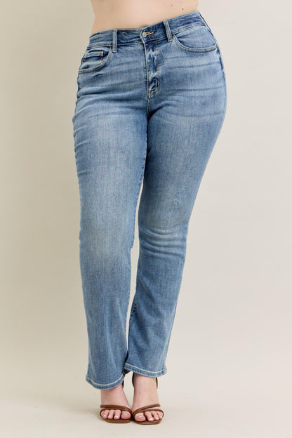 Judy Bootcut Jeans-Plus