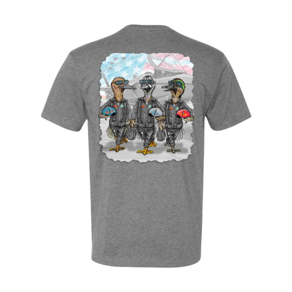 Twisted Teal Tee