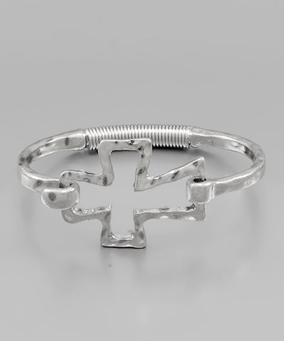Antique Cross Bracelet