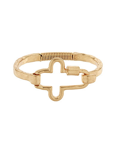 Cross Carabiner Bracelet