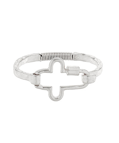 Cross Carabiner Bracelet