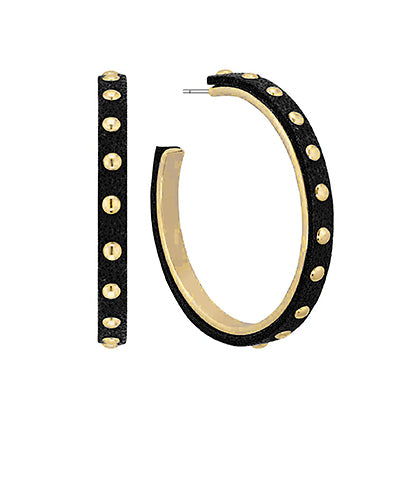Delilah Dot Hoops