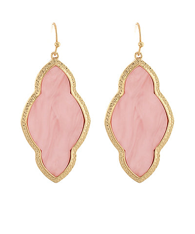 Paisley Pink Earrings