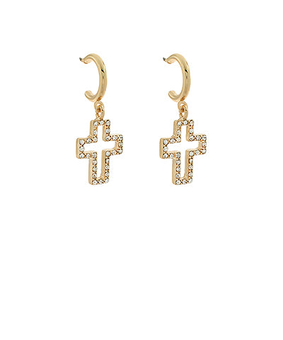 Carmen Cross Earrings