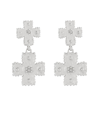 Cecilia Cross Earrings