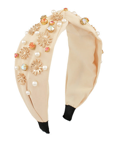 Crystal Flower Headband
