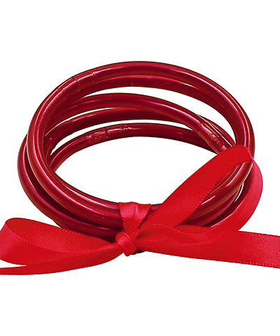 Red Bangle Set