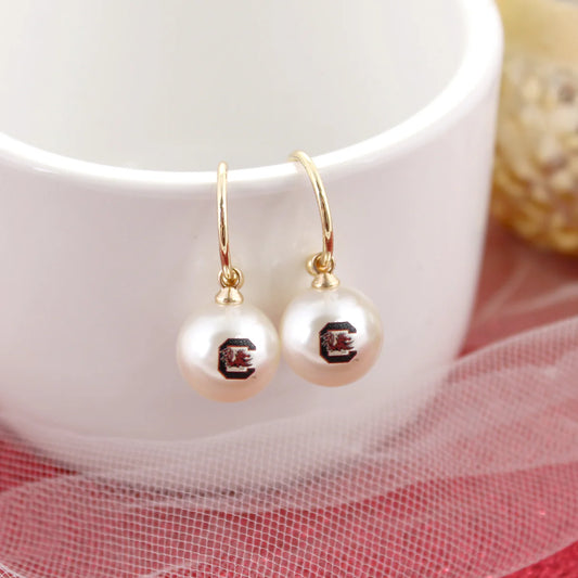 Carolina Pearl Hoops