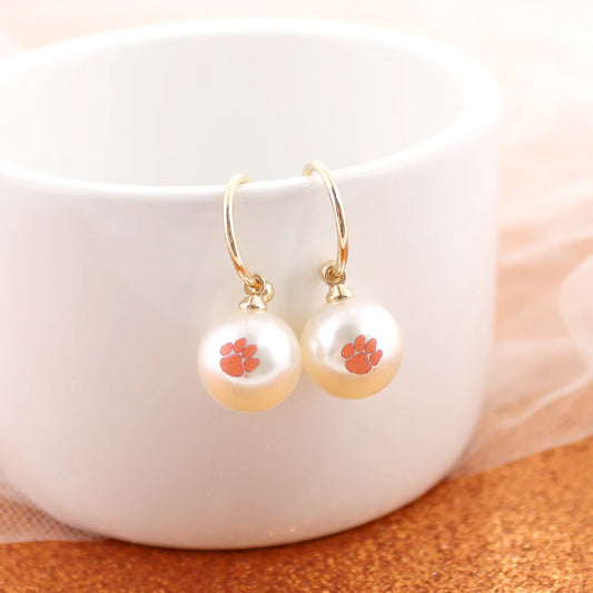Clemson Pearl Hoops