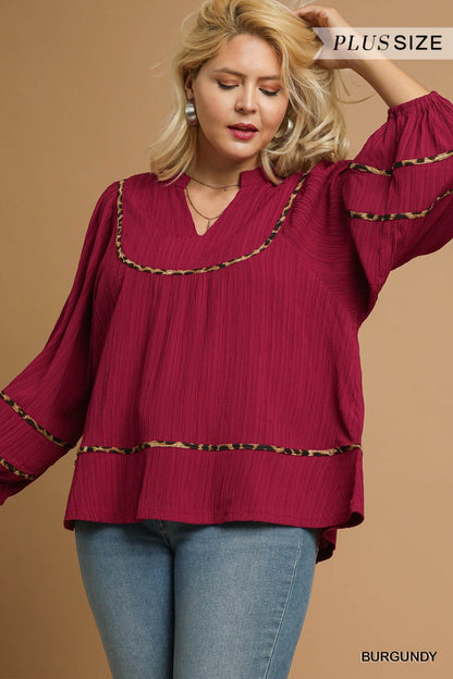 Sophia Textured Blouse