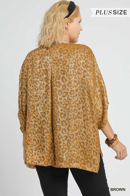 Bea Leopard Blouse