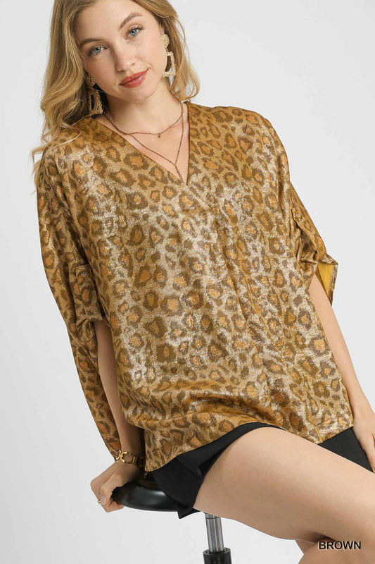 Bea Leopard Blouse