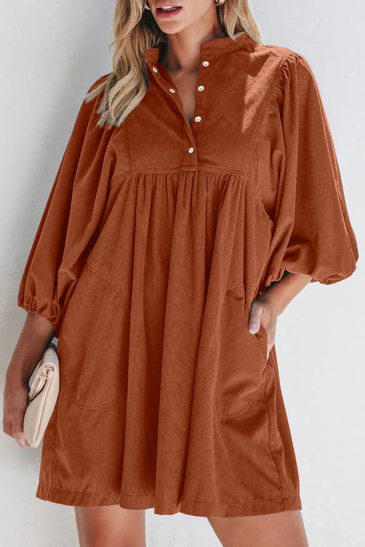Emory Corduroy Dress