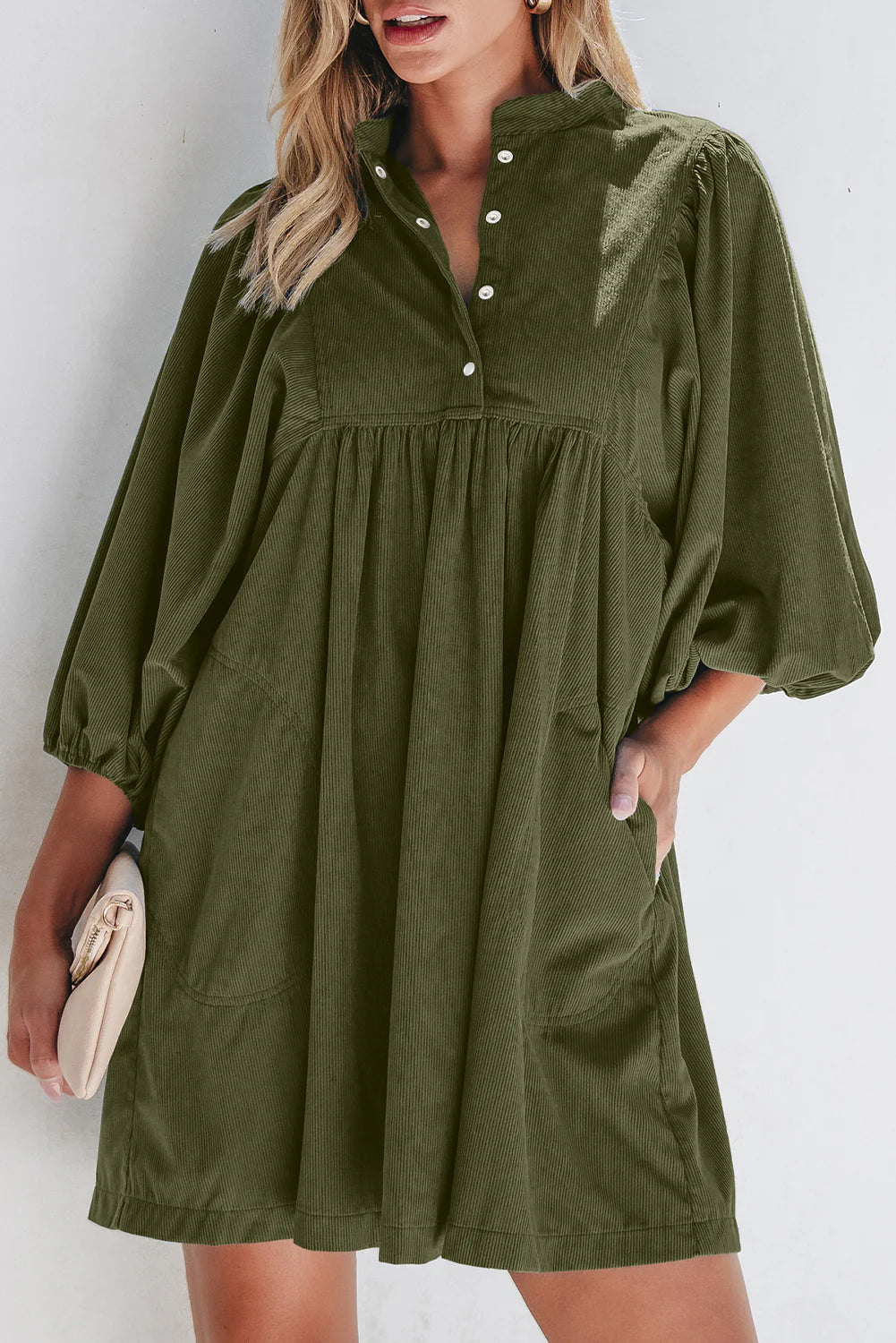 Emory Corduroy Dress