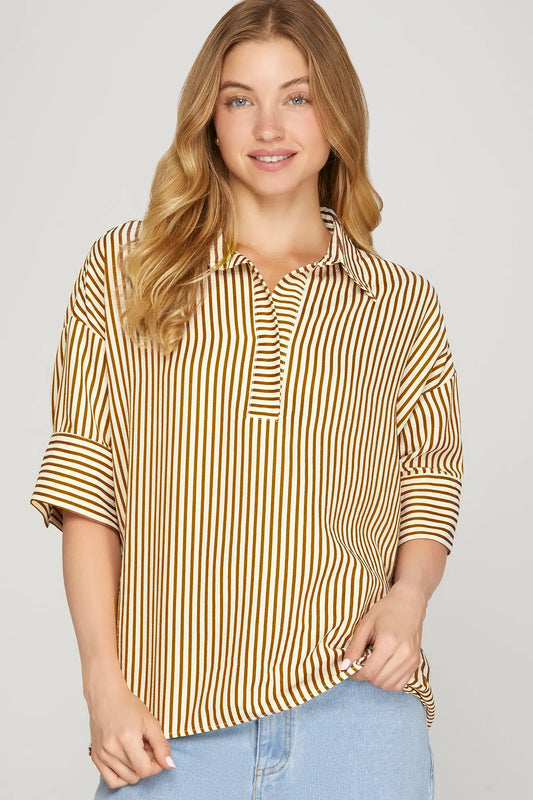 Sutton Striped Top