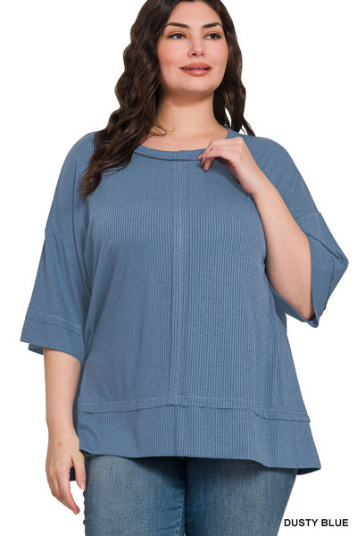 Rhonda Ribbed Top