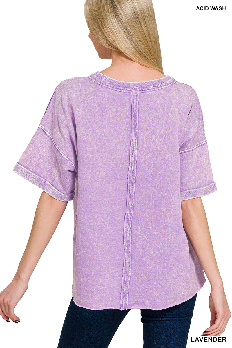 Alya Acid Washed Top
