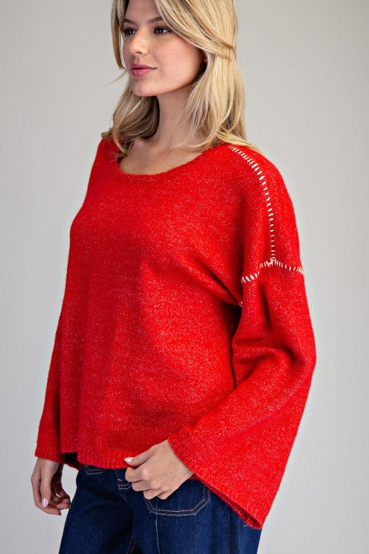 Talia Textured Sweater