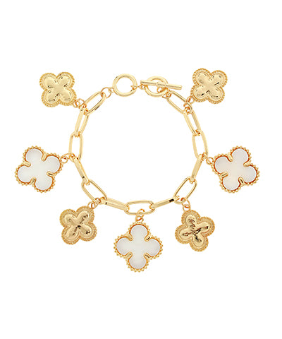 Clover Charm Bracelet