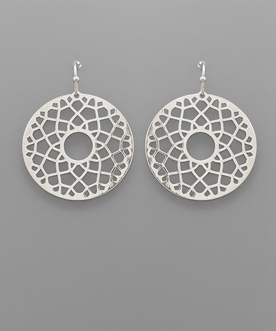 Silver Filigree Earrings