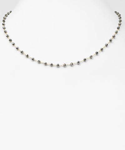 Hematite Bead Choker