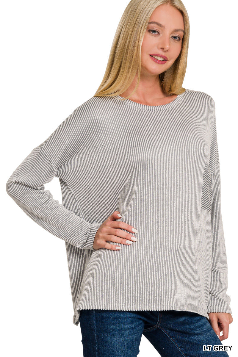 Rylee Ribbed Long Sleeve