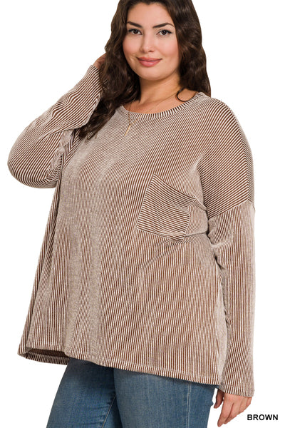 Reghan Ribbed Long Sleeve