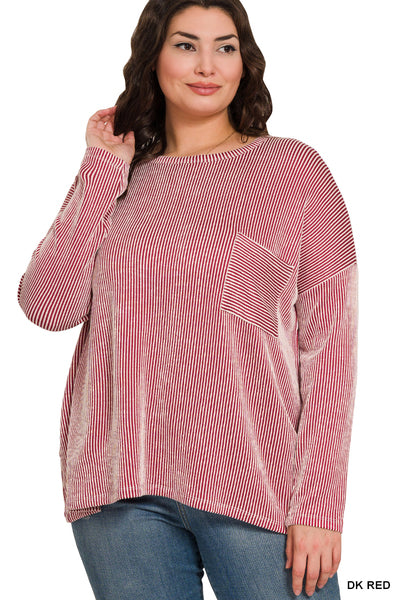 Reghan Ribbed Long Sleeve