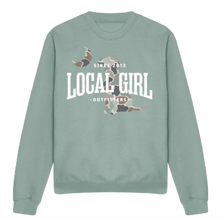 LG Dusty Flora Crewneck