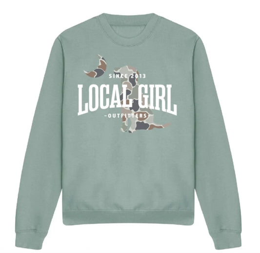 LG Dusty Flora Crewneck
