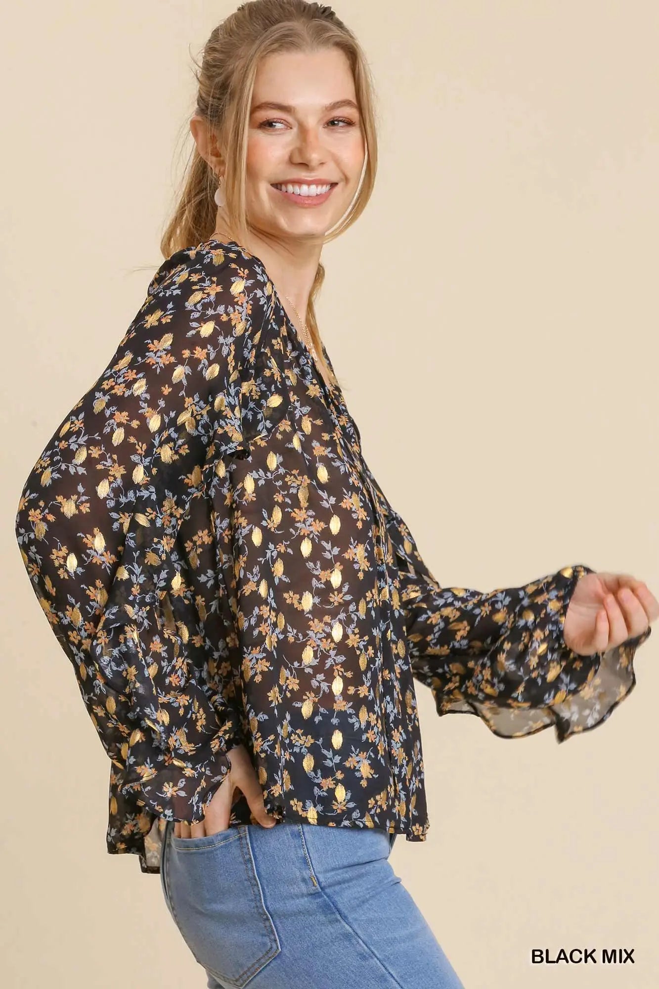 Sherry Sheer Top