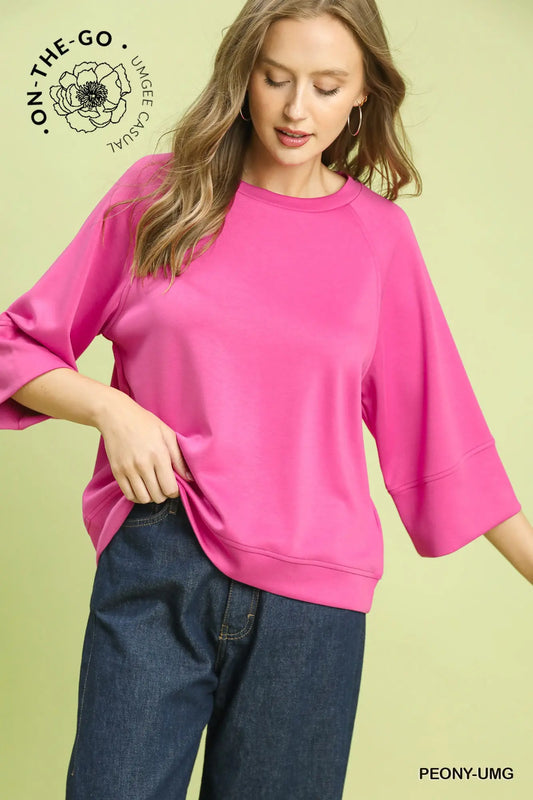 Diana Drop Shoulder Top