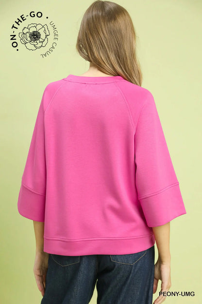 Diana Drop Shoulder Top