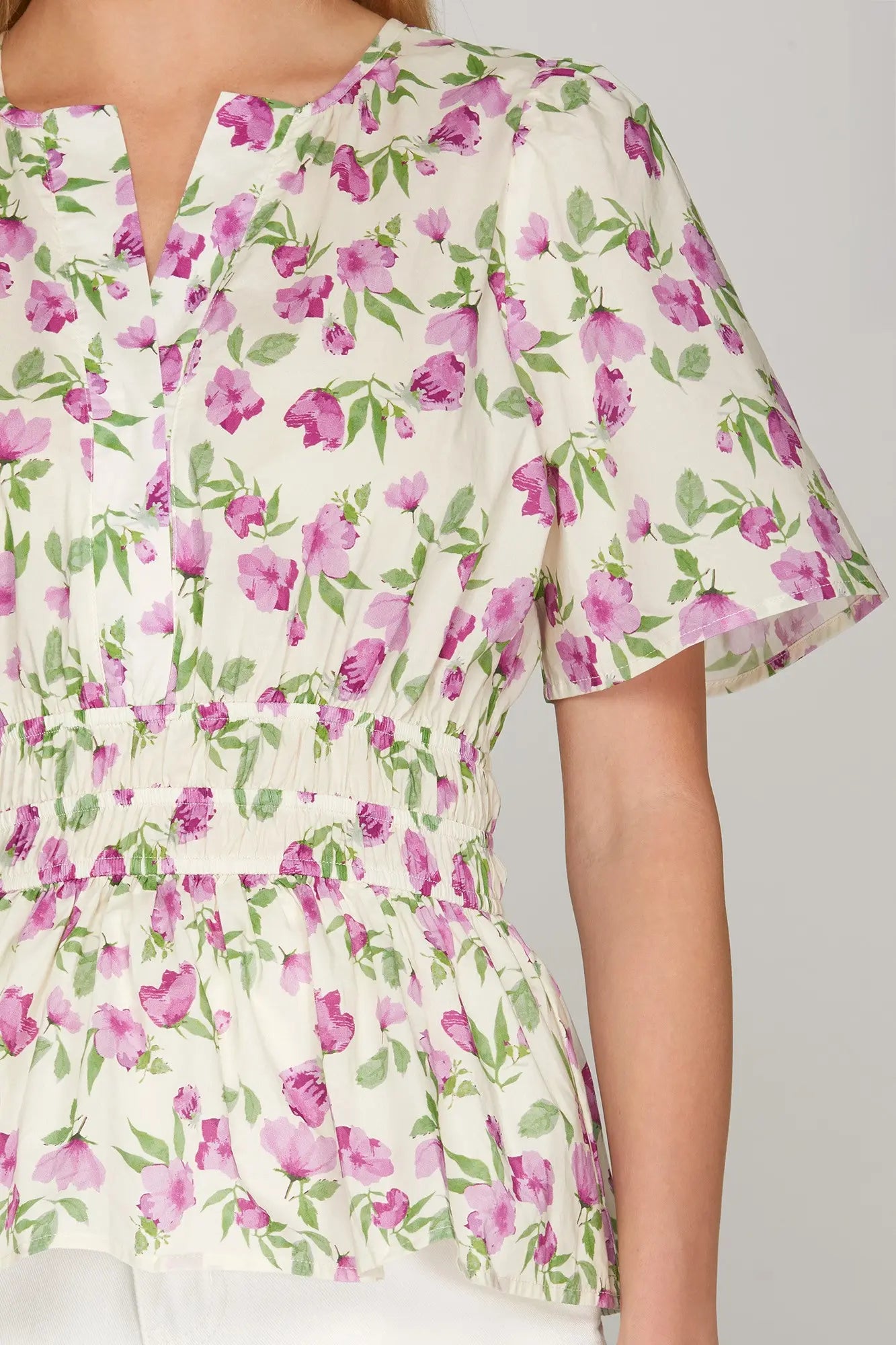 Rosalie Woven Floral Top