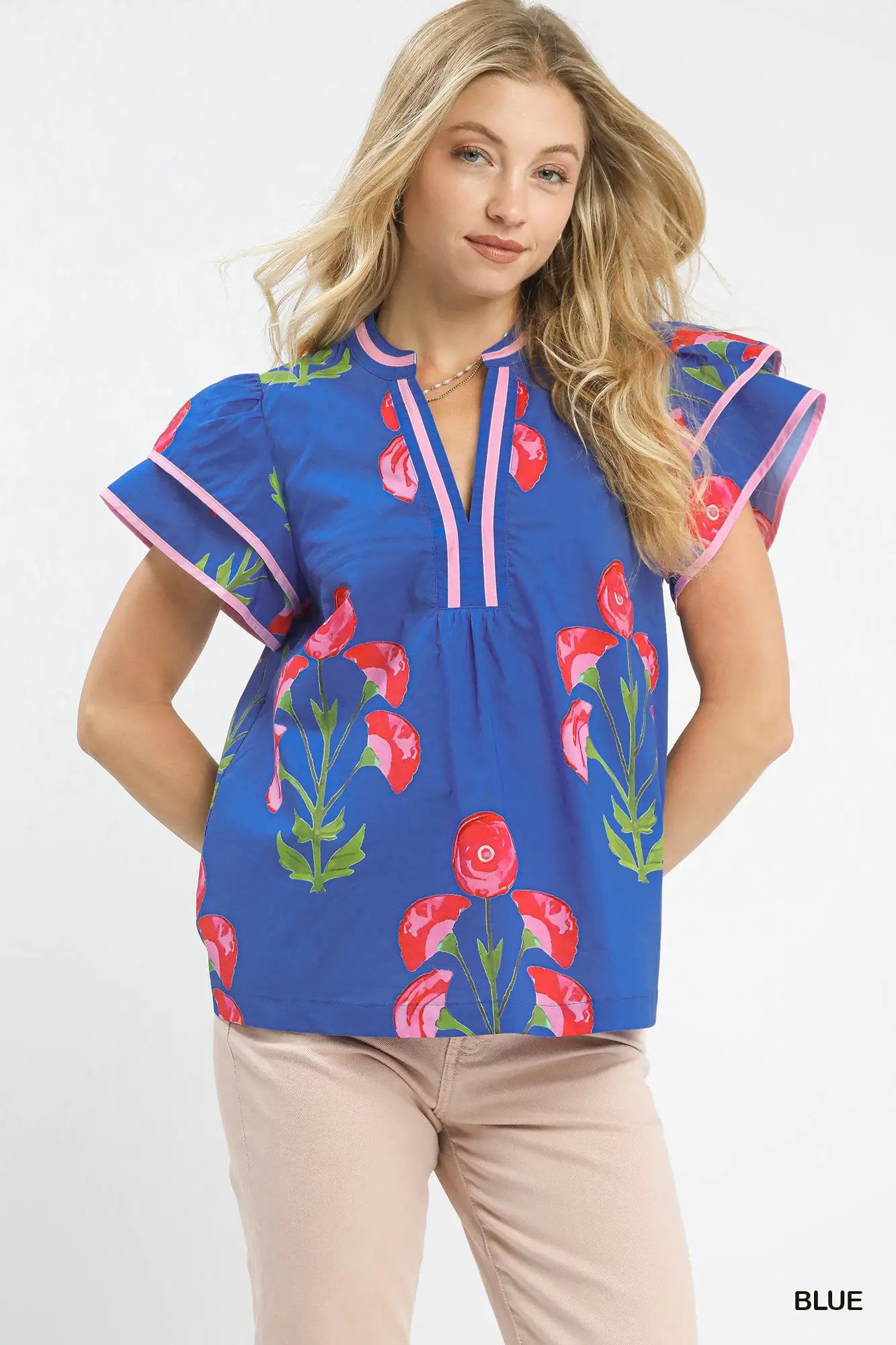 Pocket Full of Posies Top