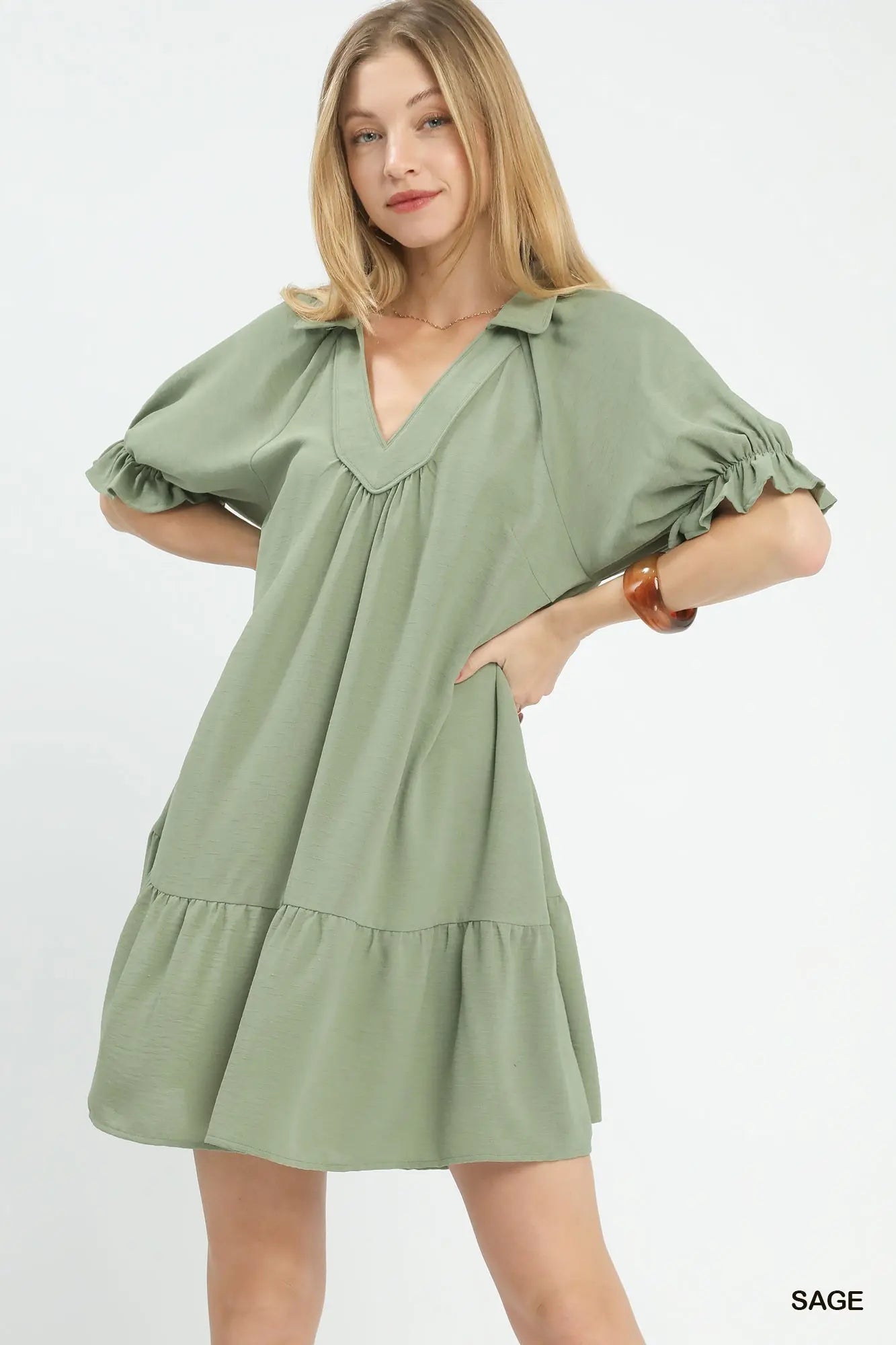 Sweet in Sage Dress