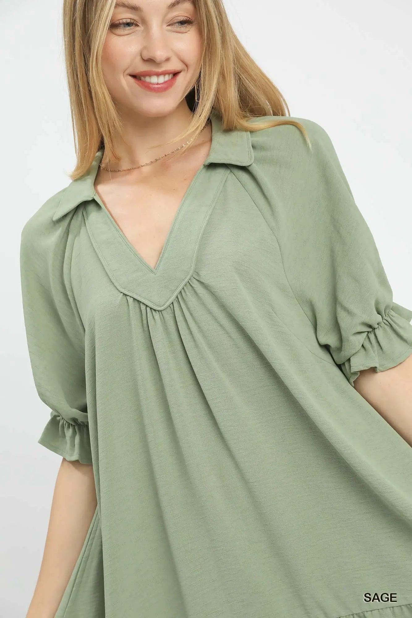 Sweet in Sage Dress