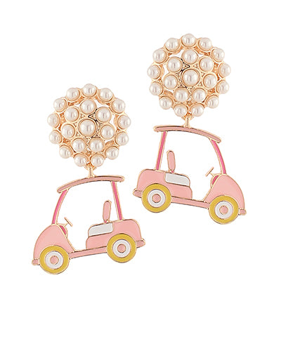 Caddy Cart Earrings