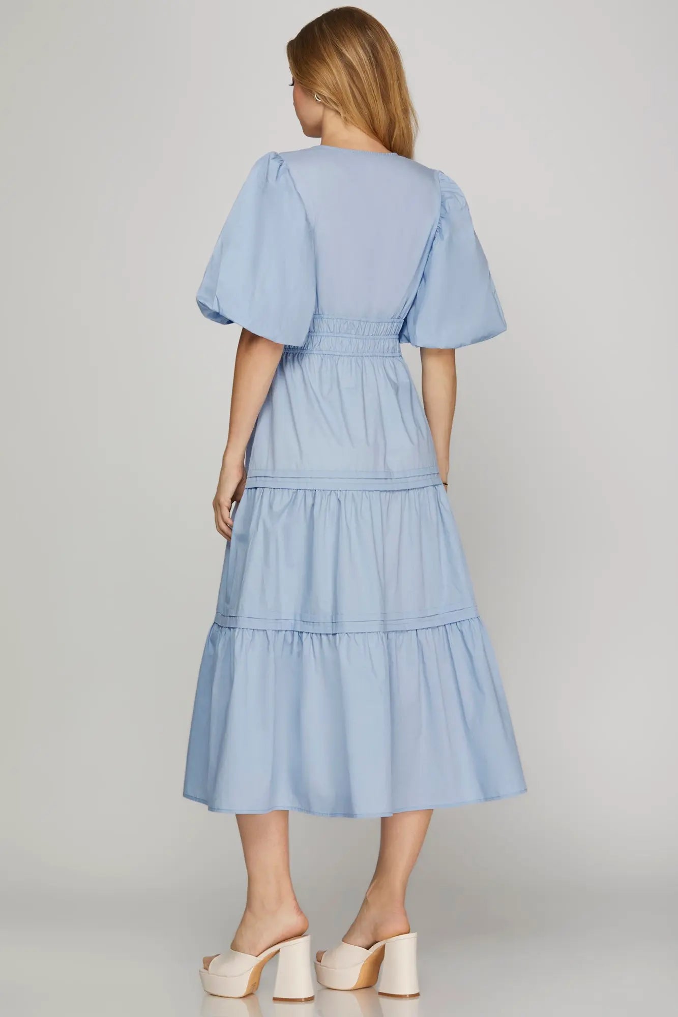 Pretty in Pastels Midi Dress