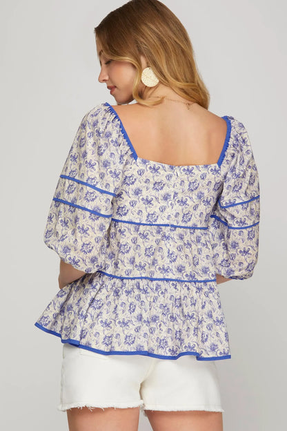 Carolina Petal Blouse