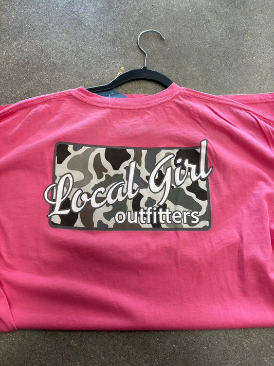 Local Girl Magenta Tee