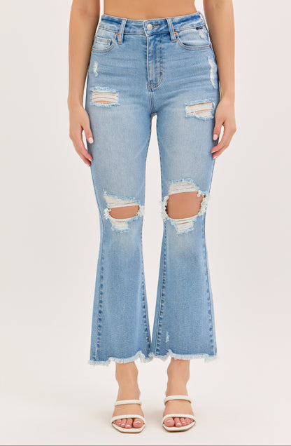 Kelli Crop Bootcut Jeans