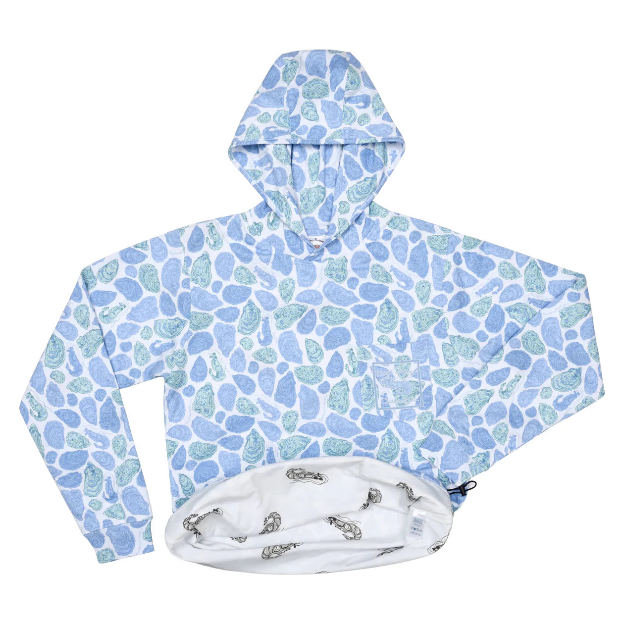 Oyster Blue Hoodie