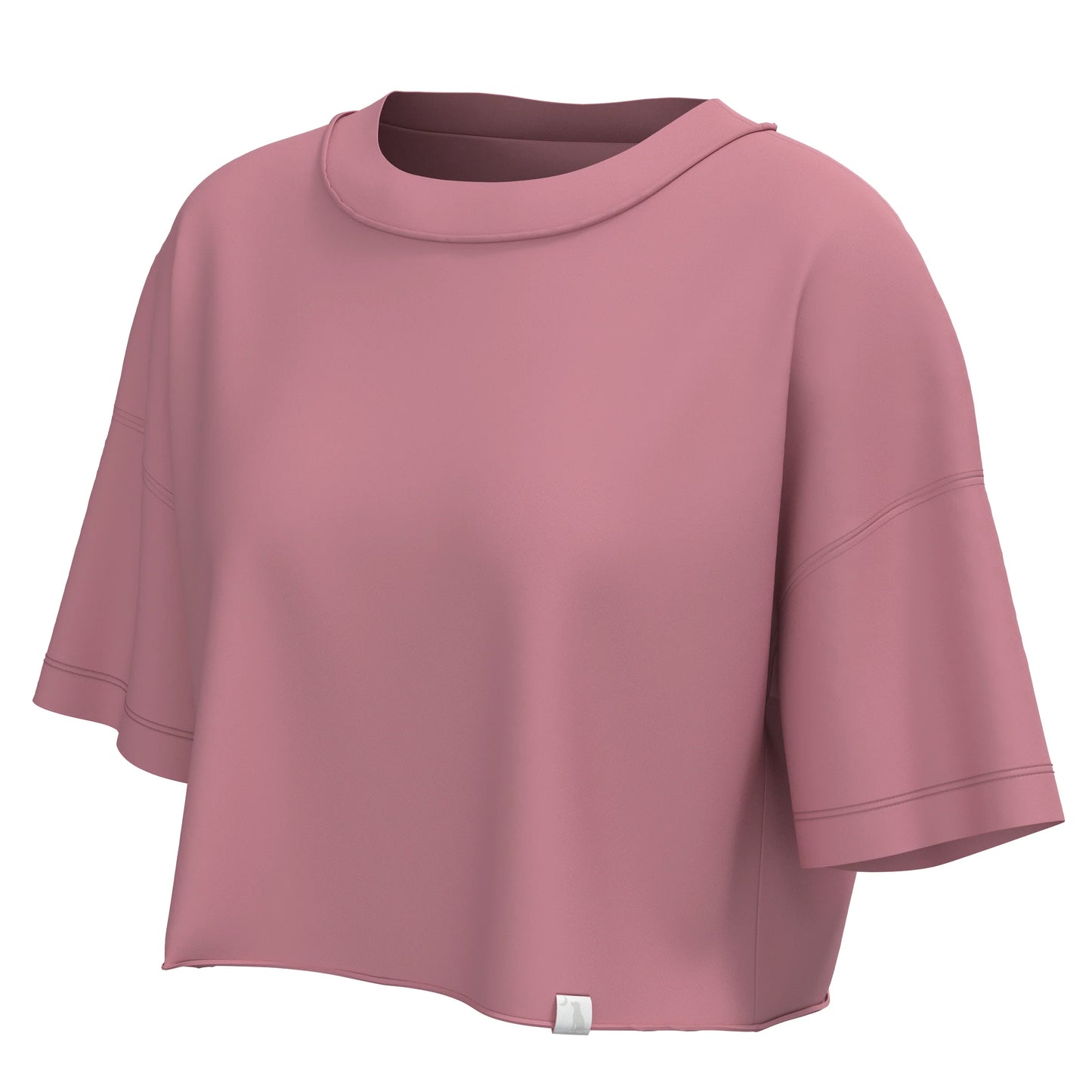 LG Boxy Crop Tee-Watermelon
