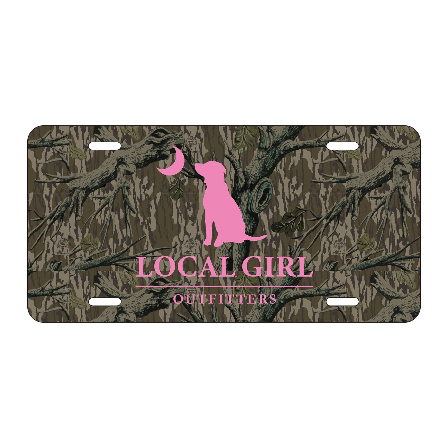 LG License Plate