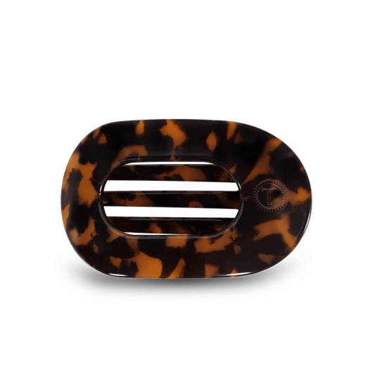 Teletie Flat Round Hair Clip- Medium