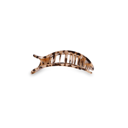 Small Teletie Flat Round Hair Clip