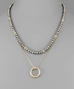 Ring Chain & Choker Necklace