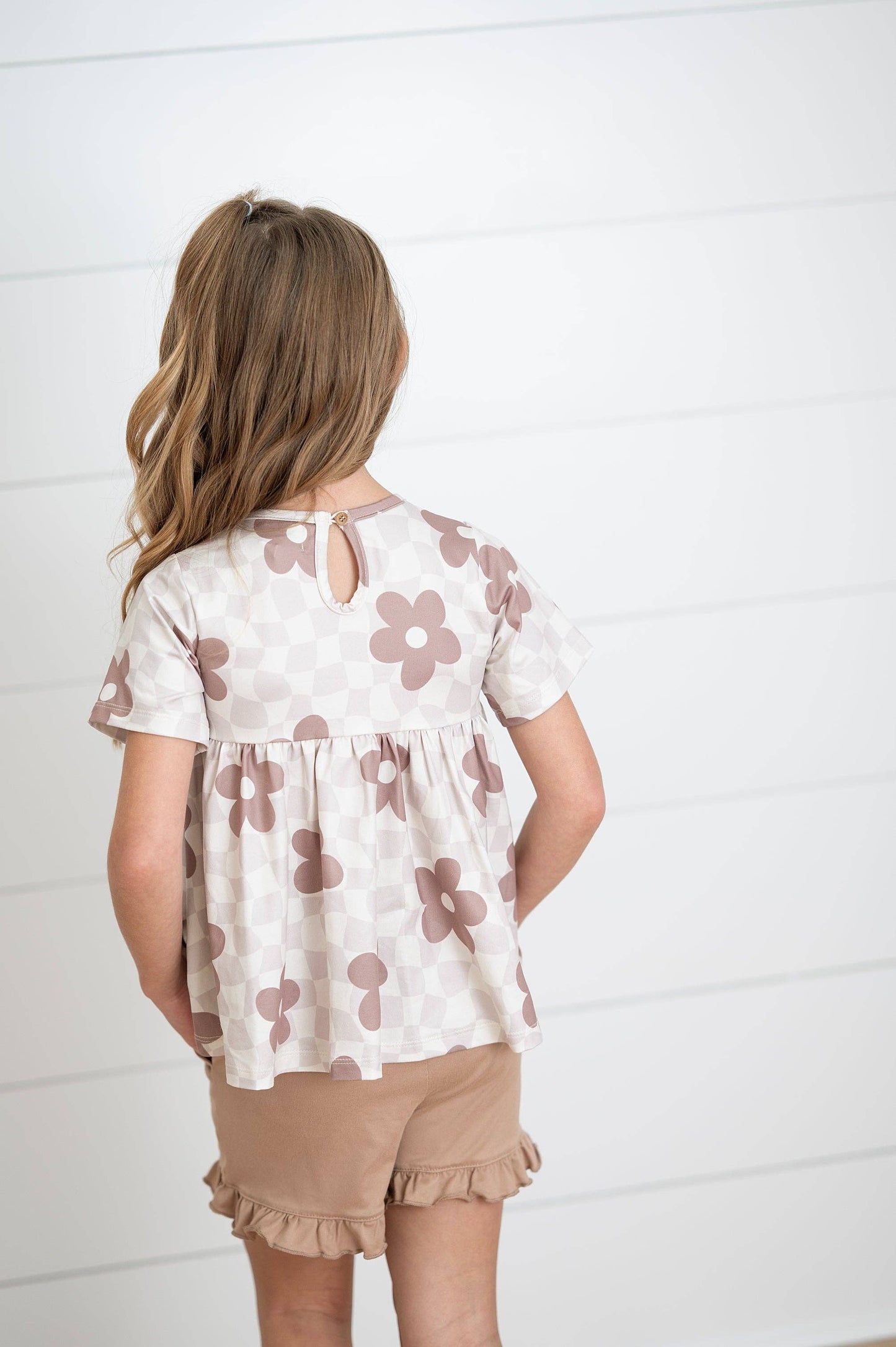 Kids Daisy Tan Short Set